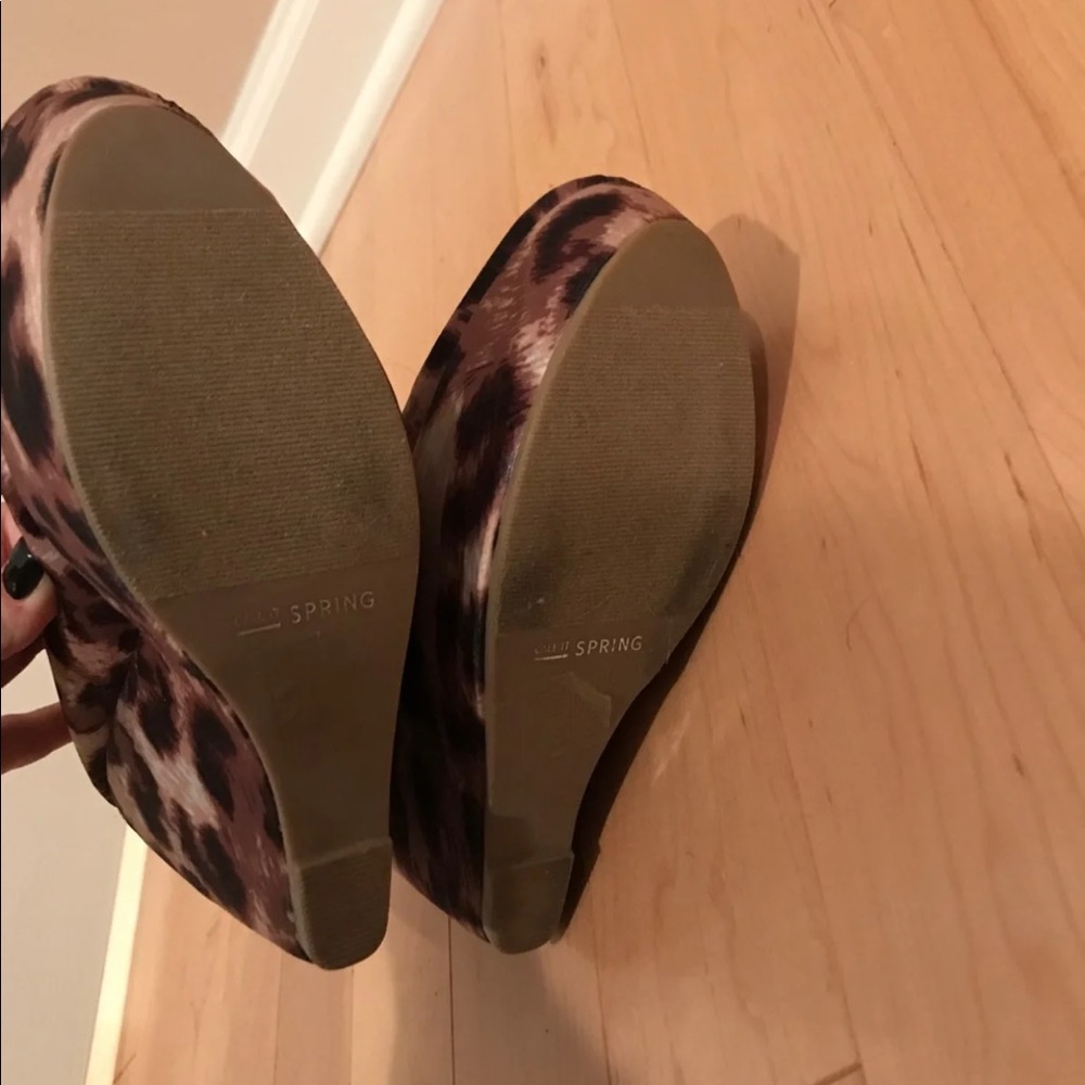 Cheetah Call it Spring Wedges - Picture 5 of 6